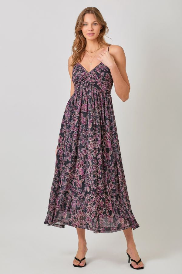 CRISS CROSS BACK MESH DRESS CRISS CROSS BACK MESH DRESS