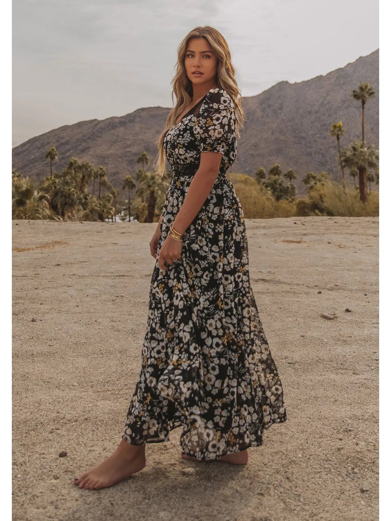 Floral Lace Maxi Dress Floral Lace Maxi Dress