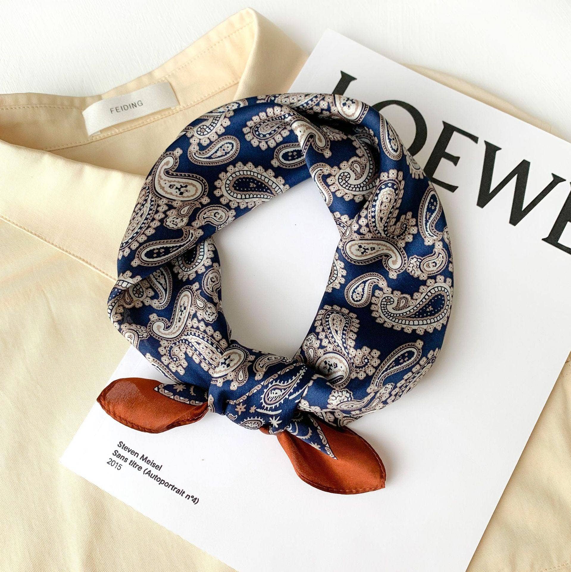 Paisley Silk Scarf