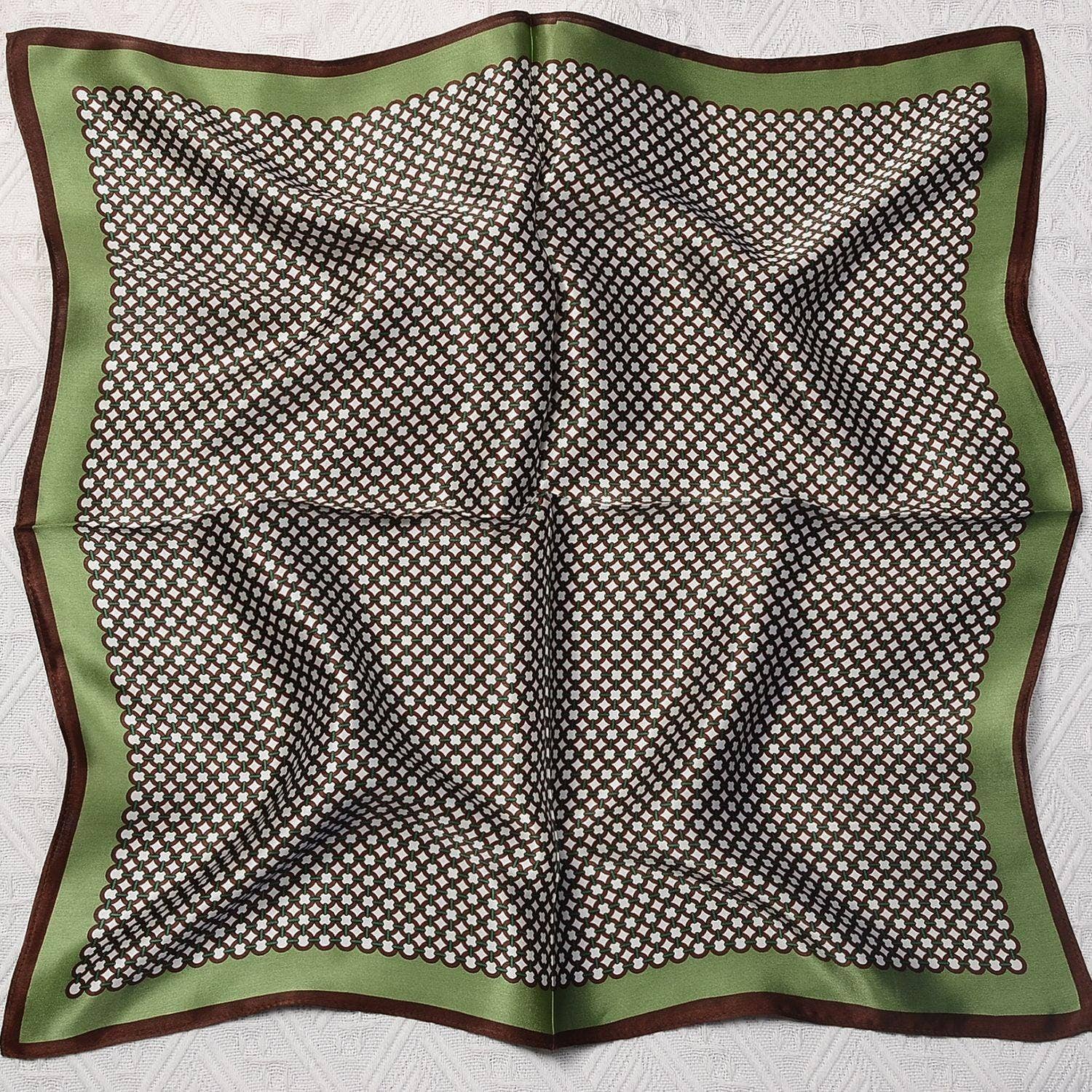 Polka Dot Silk Scarf