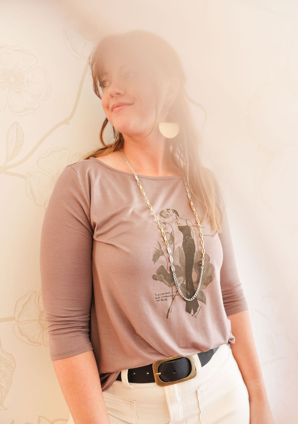 PS Chic Elbow Sleeve Tee