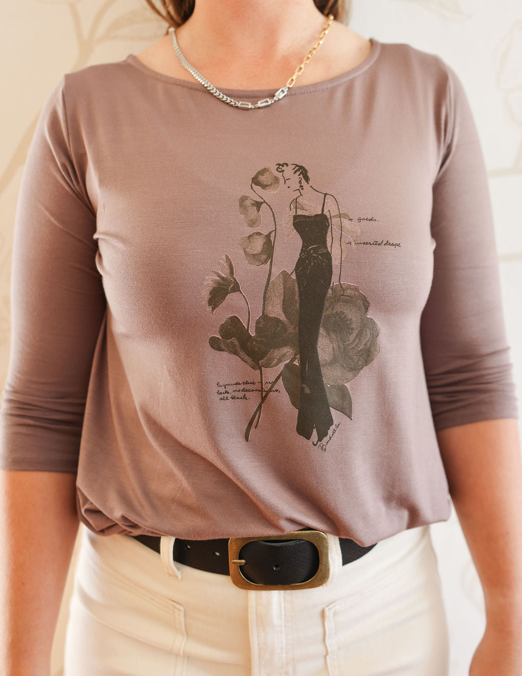 PS Chic Elbow Sleeve Tee