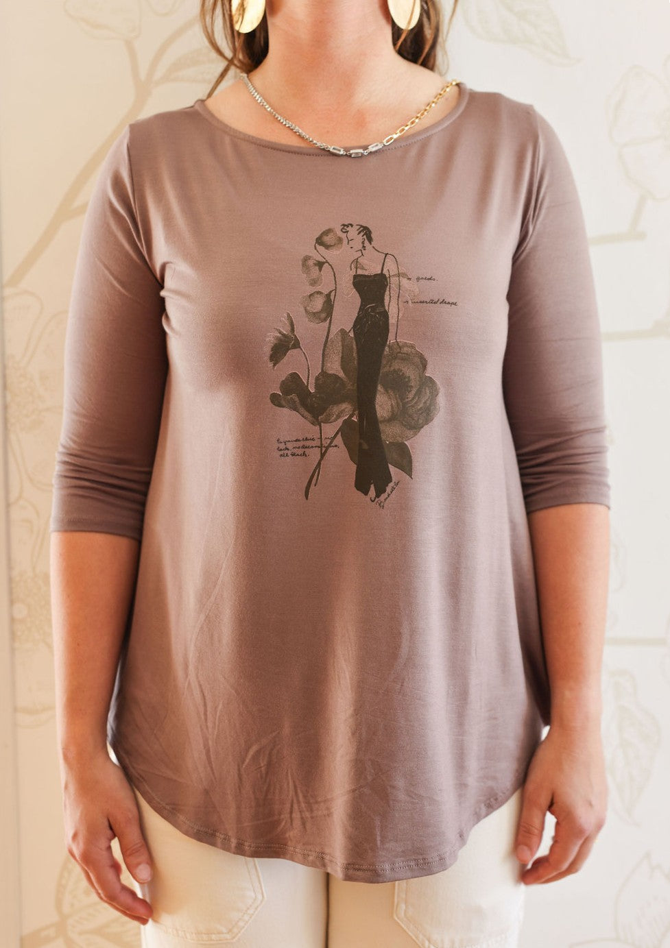 PS Chic Elbow Sleeve Tee