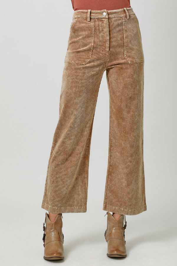 WASHED CORDUROY TROUSER