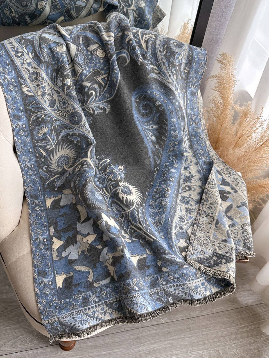 Paisley Print Scarf