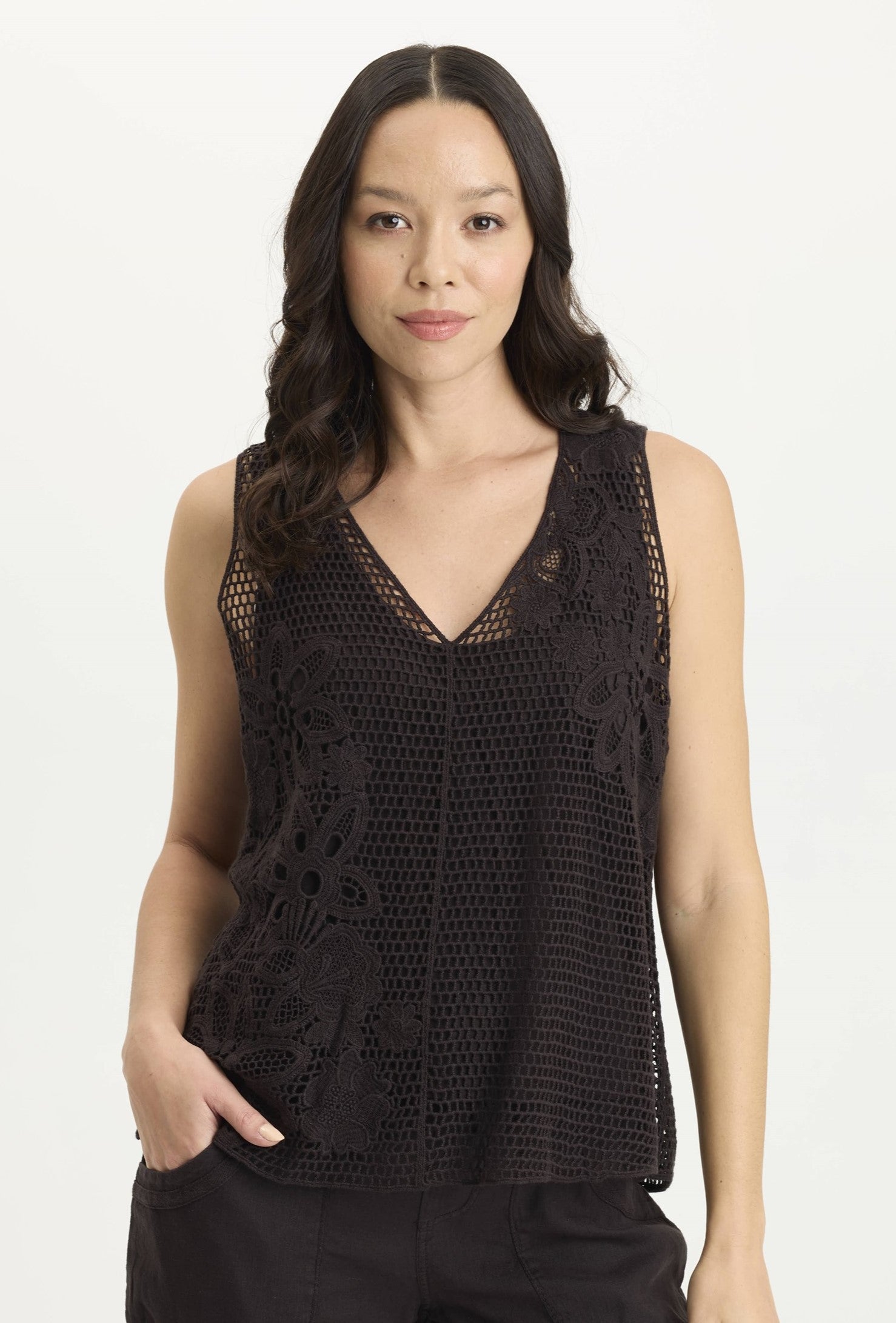Chariss Crochet Tank