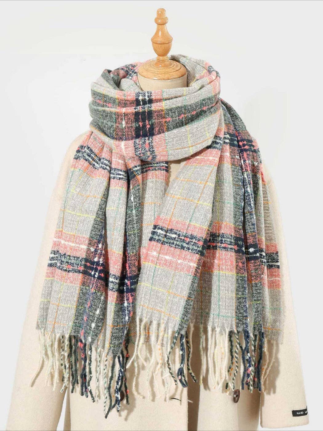 Timeless Plaid Warm Scarf