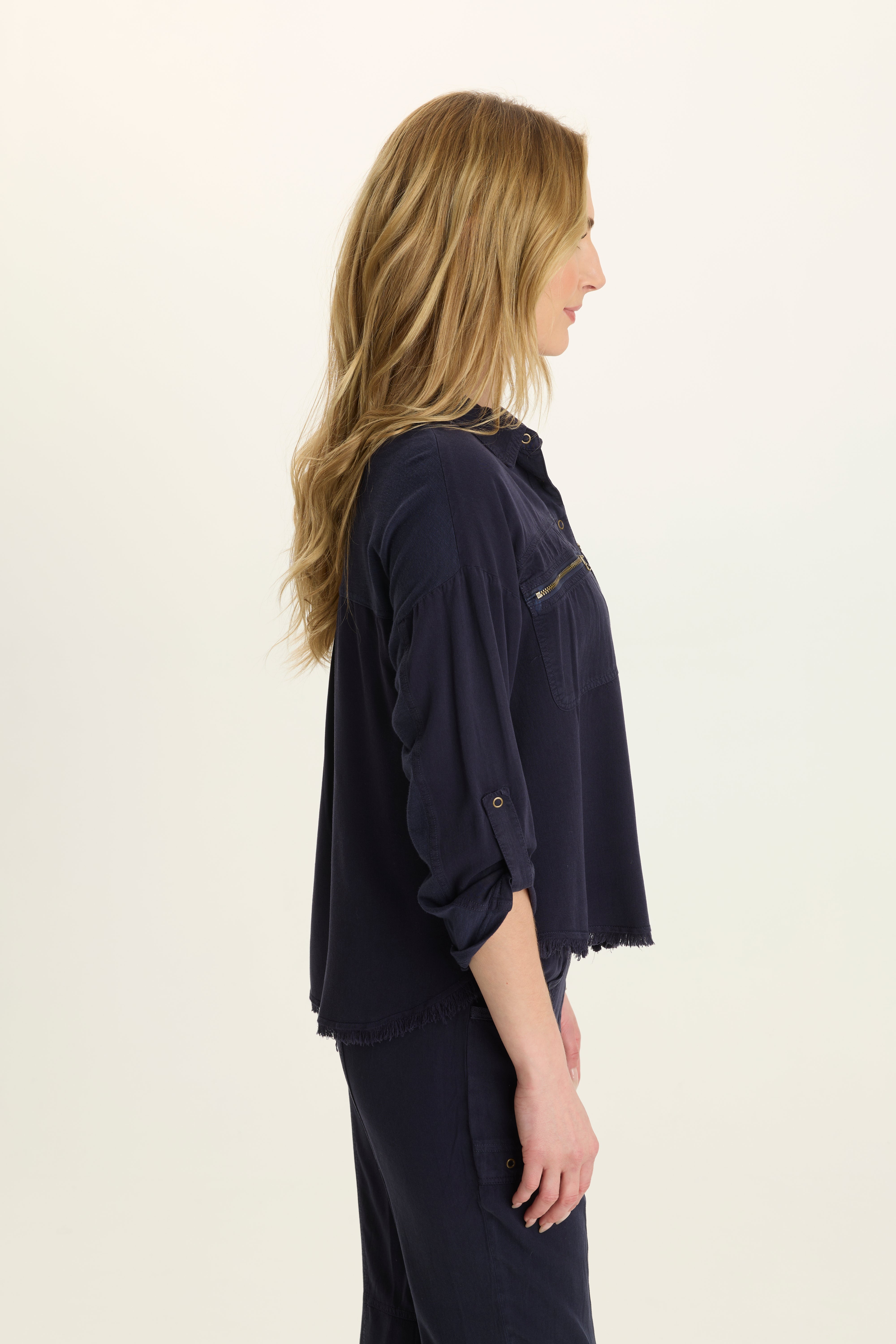 Knapp Button-Up Top