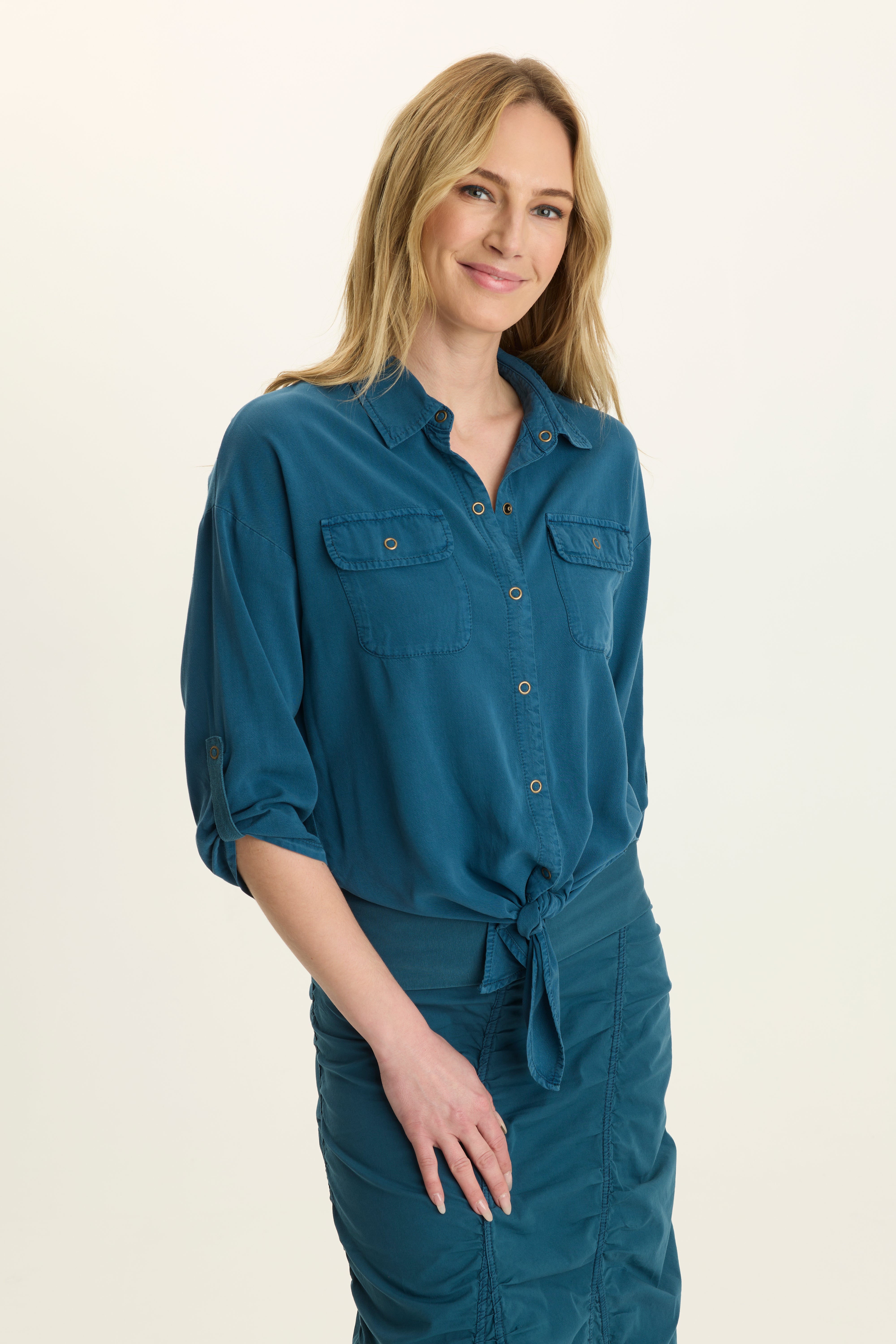 Tyrell Tie Front Top