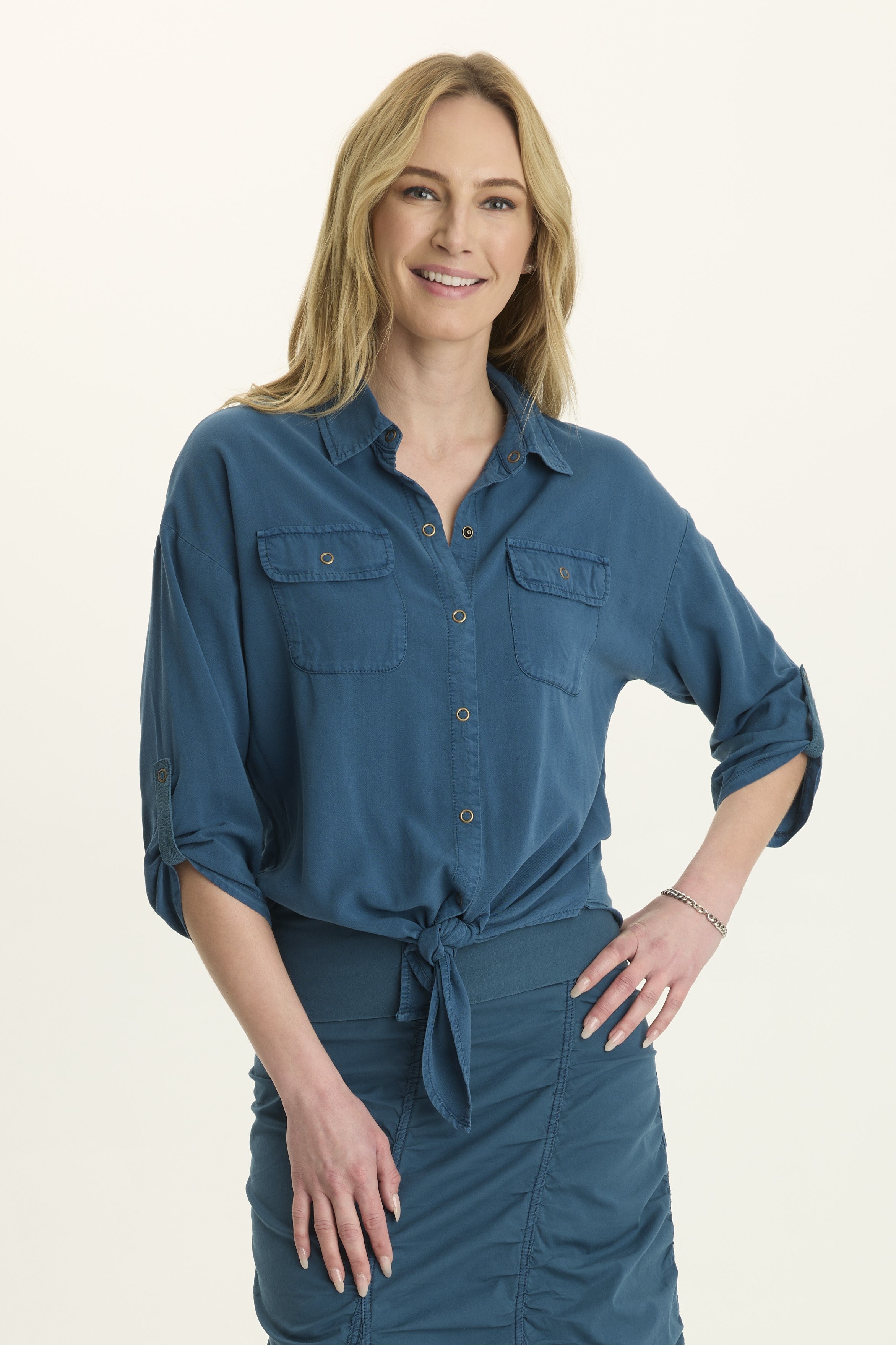 Tyrell Tie Front Top