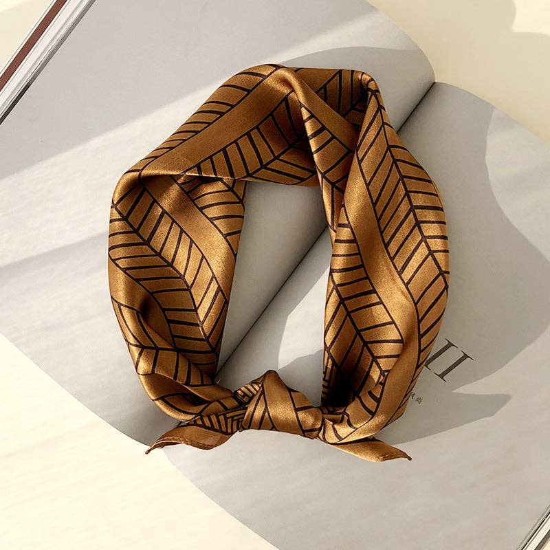 Herringbone Silk Scarf