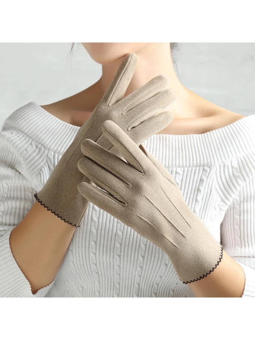 Wavy Edge Gloves