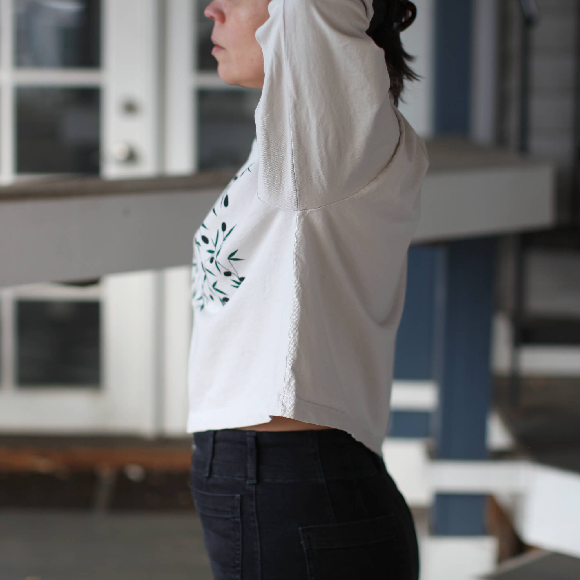 Olive Season Long Sleeve Tee