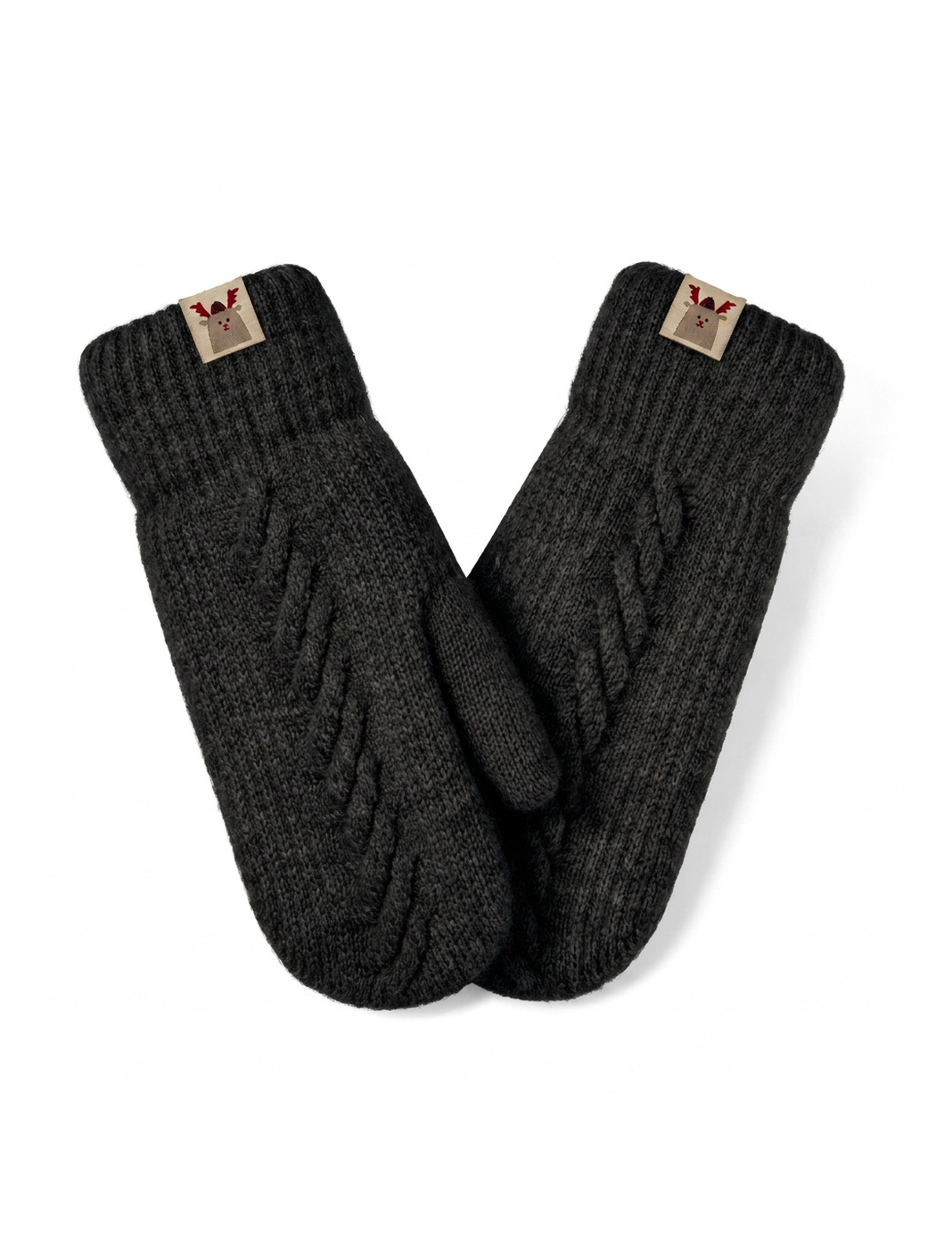 Cable Knit Mittens