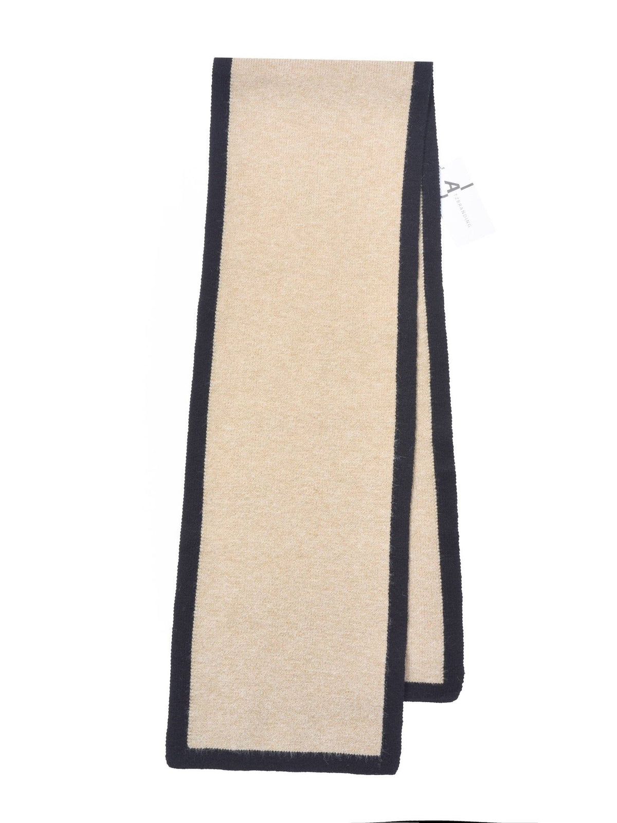 Contrast Knitted Scarf