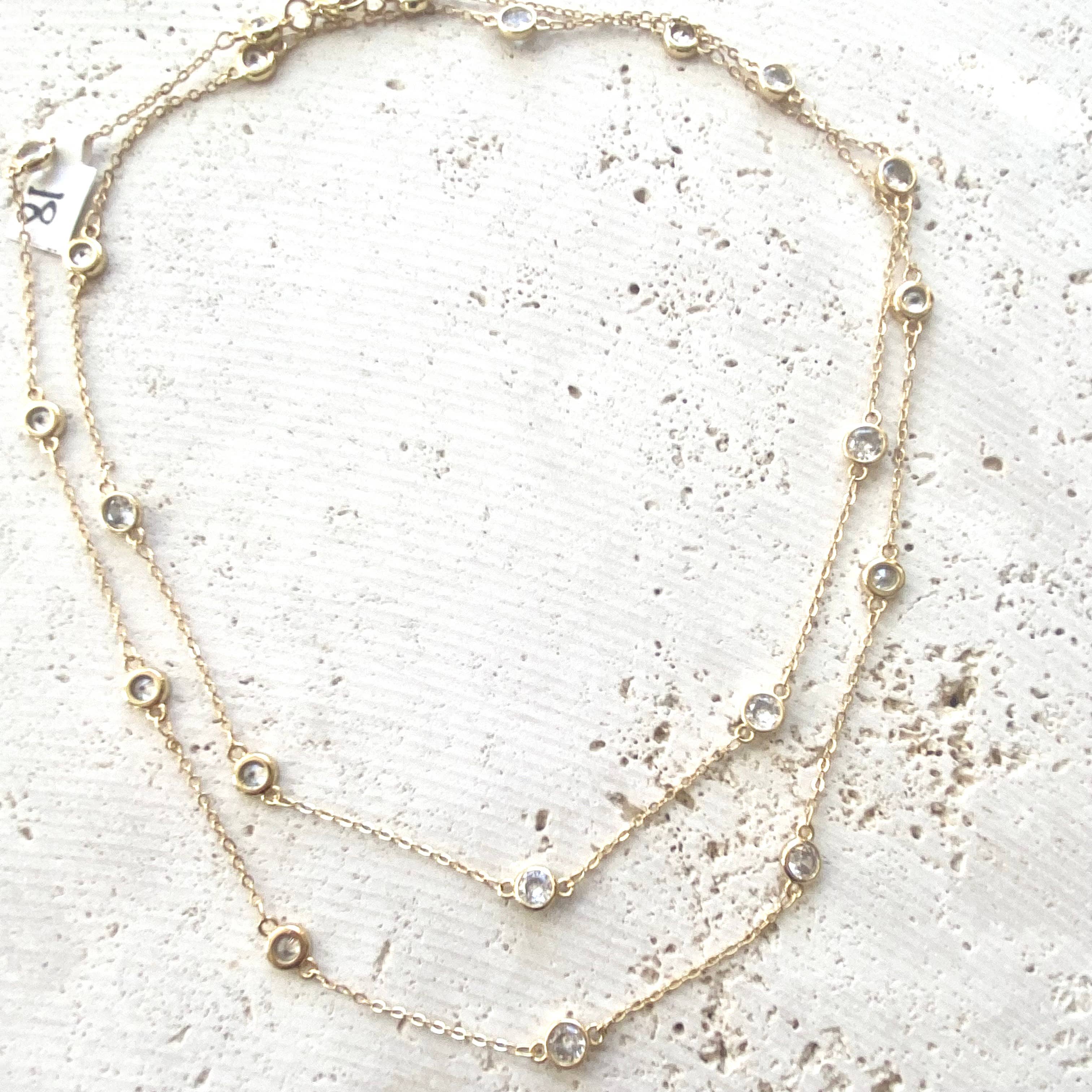 Gold Layering Necklace