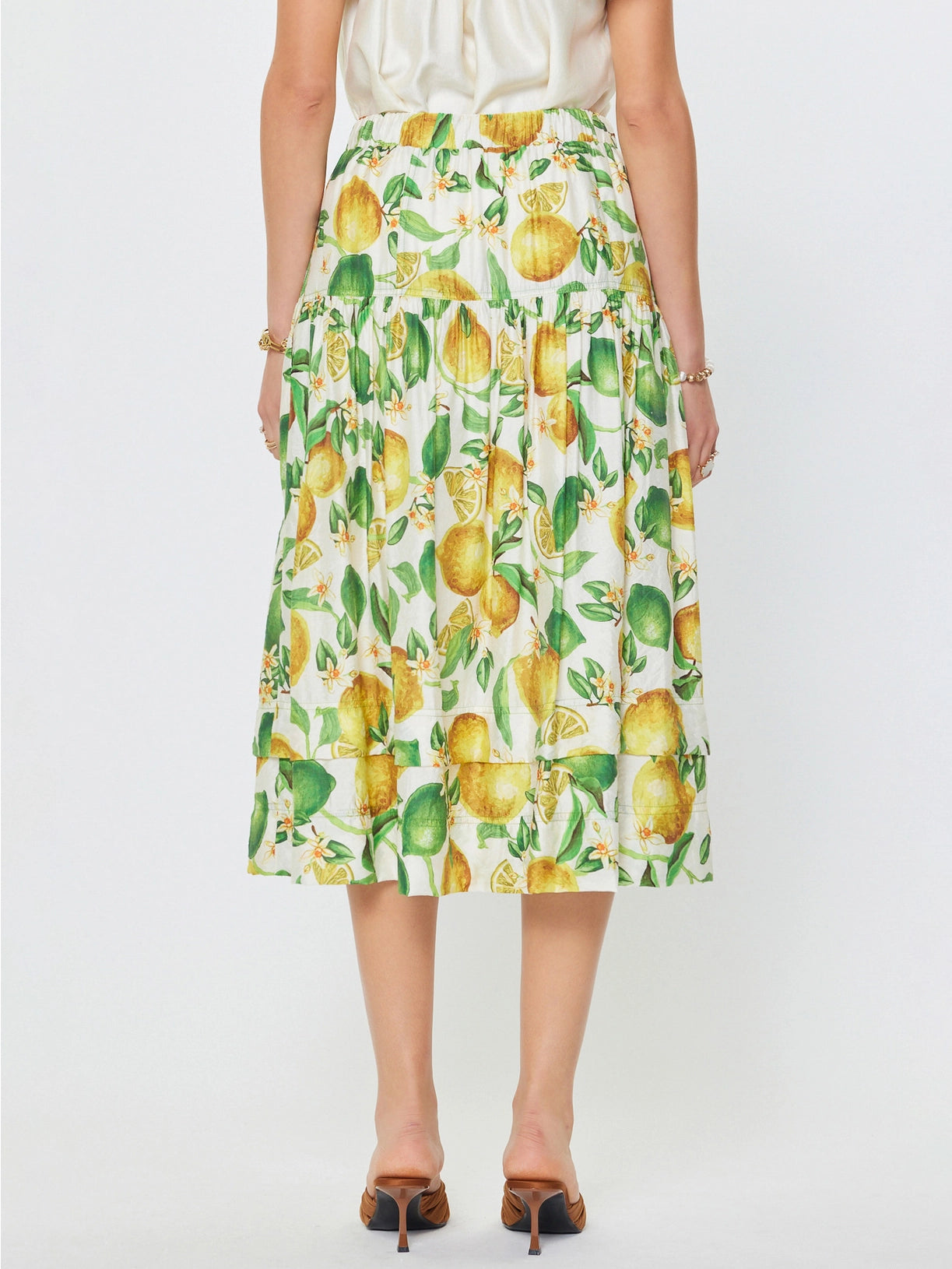 Lemon Midi Skirt