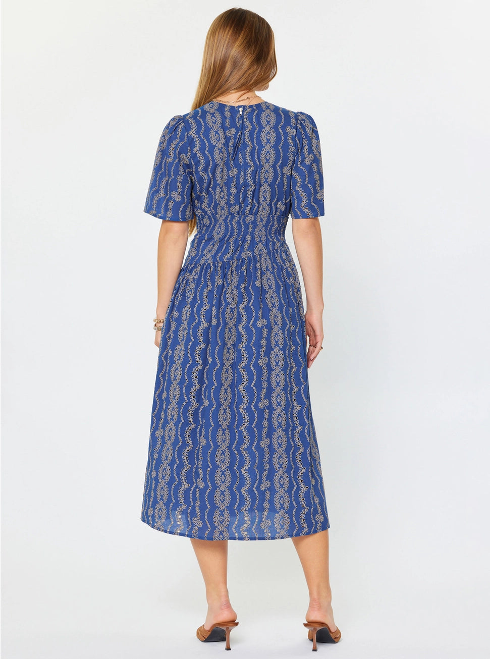 Eyelet Embroidered Dress