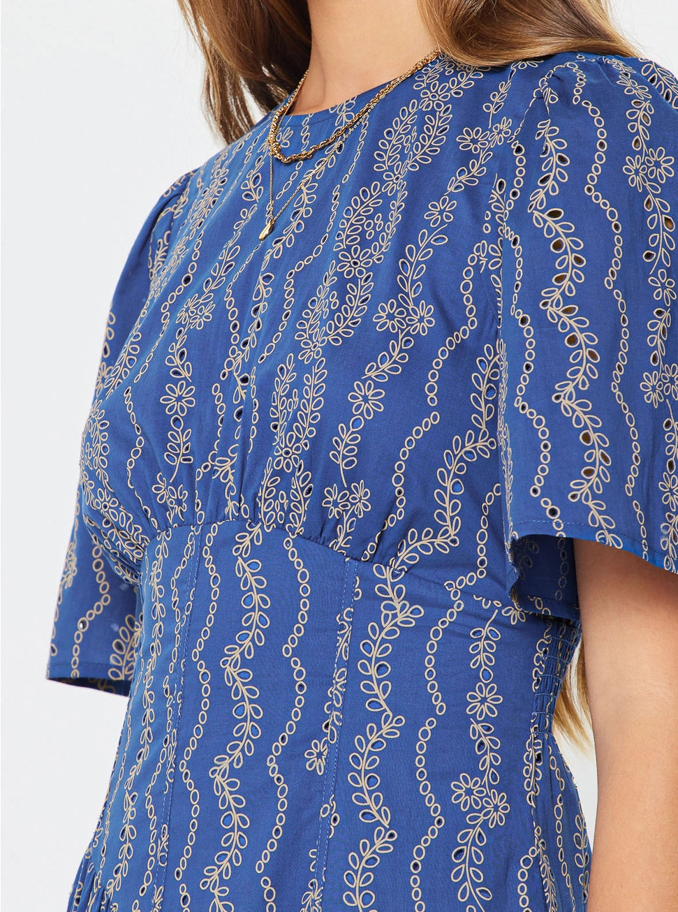 Eyelet Embroidered Dress