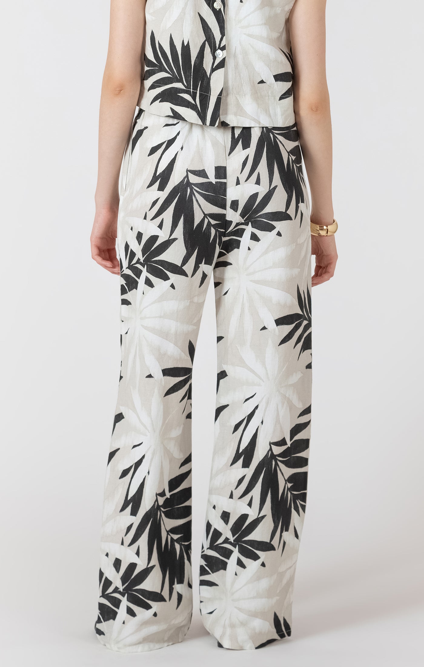 Botanical Drawstring Trouser