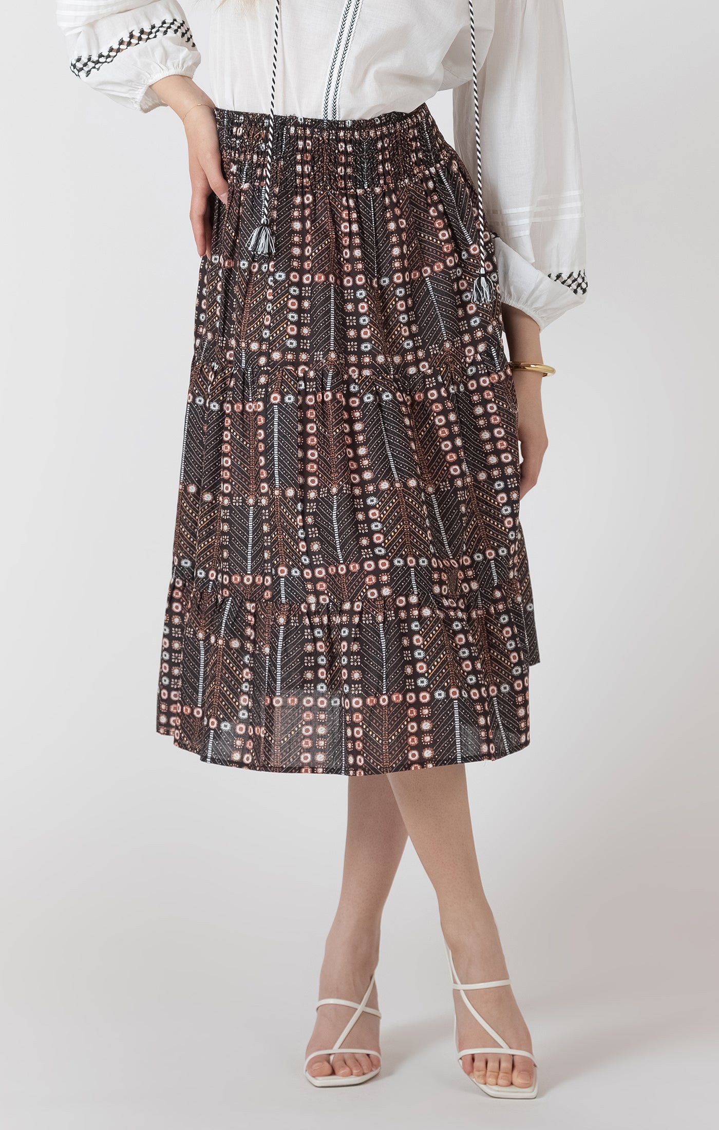 Floral Pattern Skirt