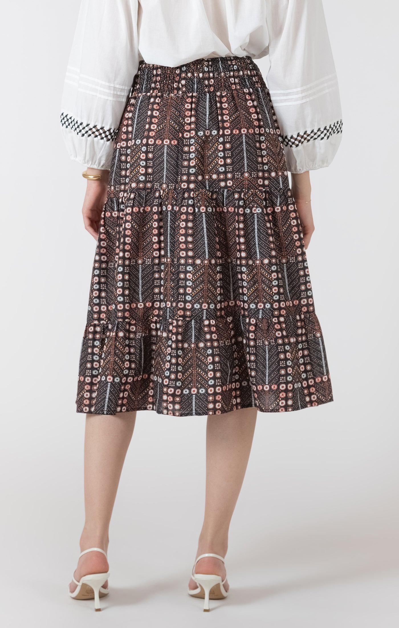 Floral Pattern Skirt
