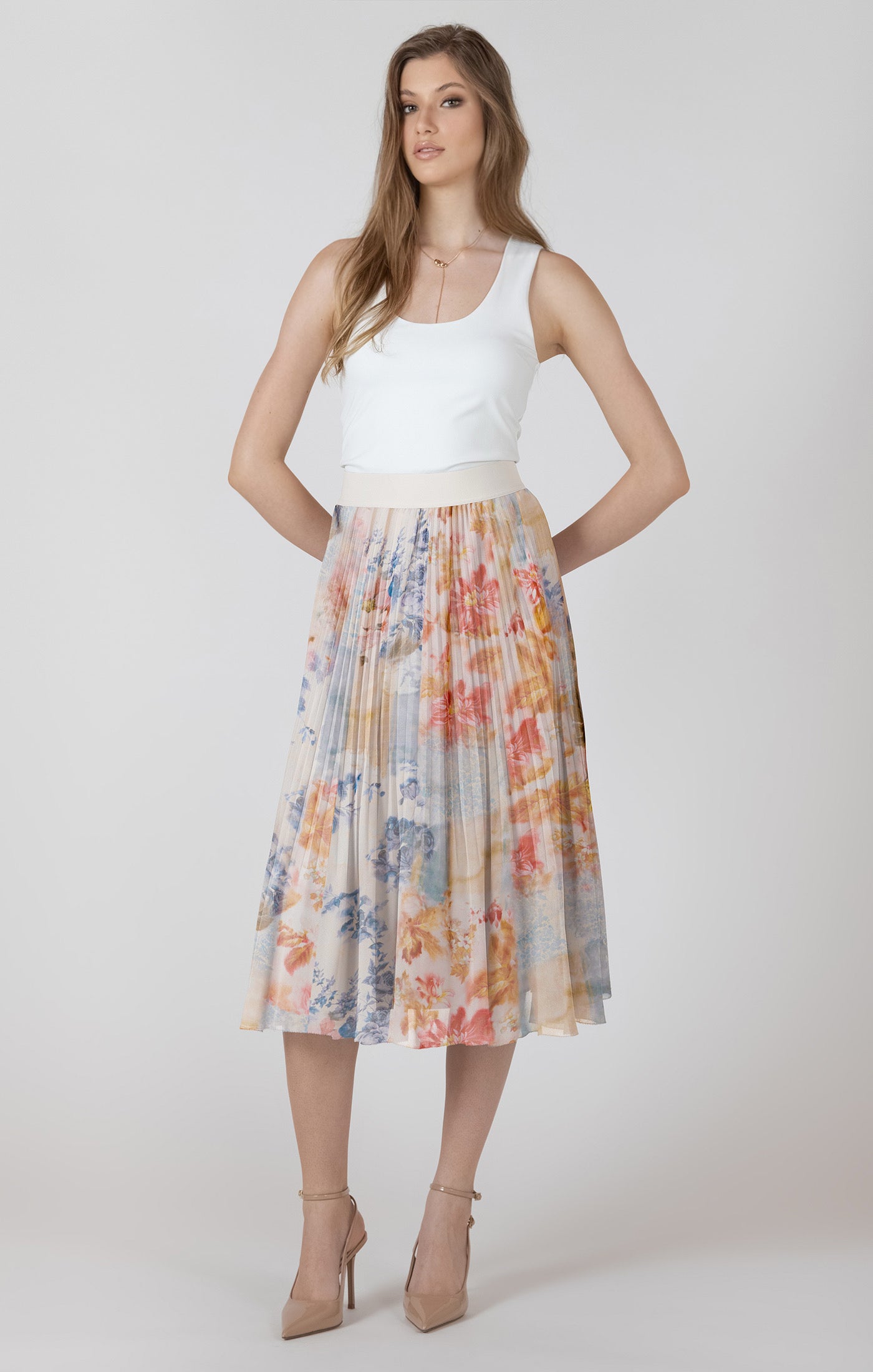 Pleated Skirt