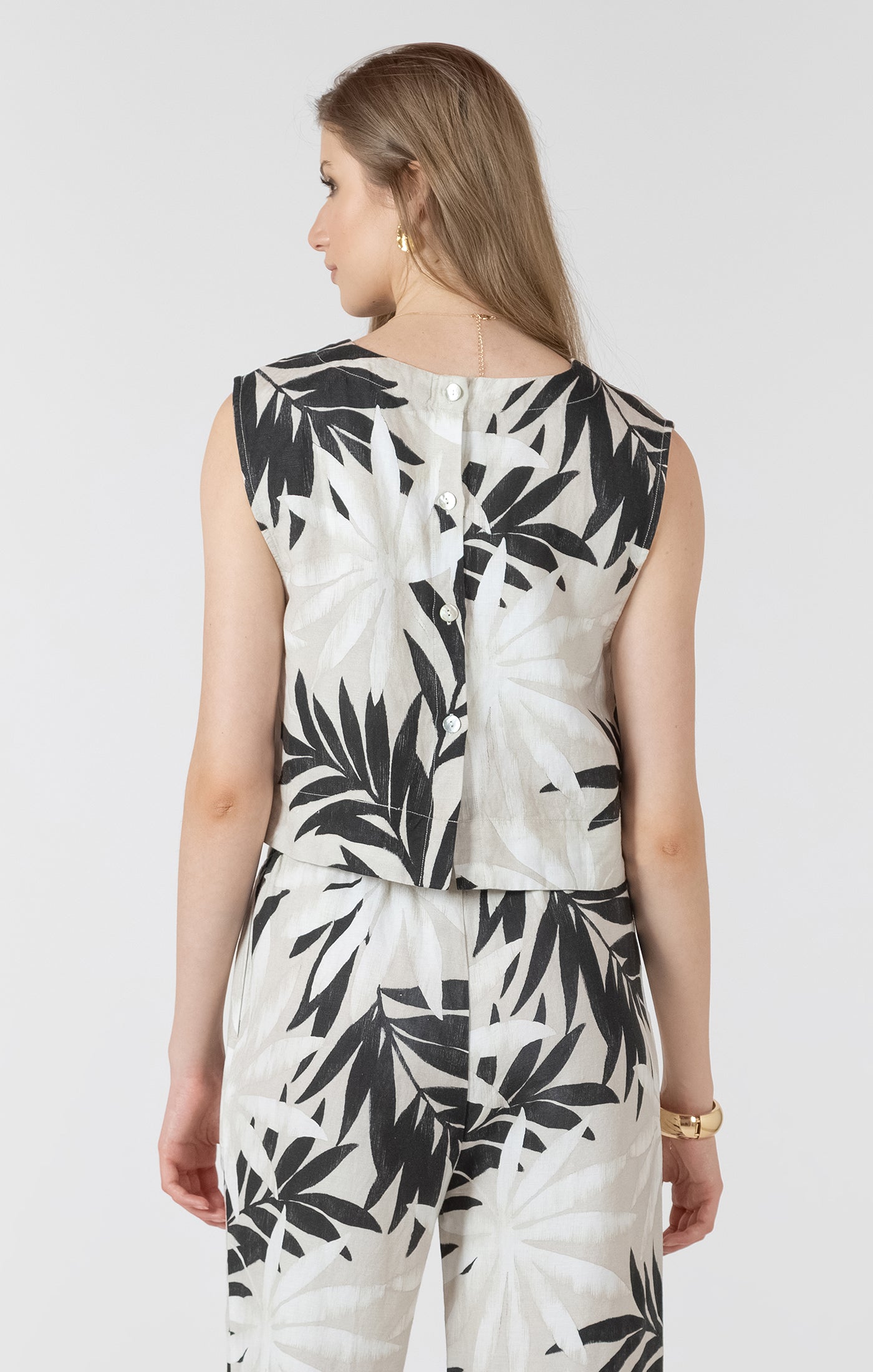 Botanical Sleeveless Top