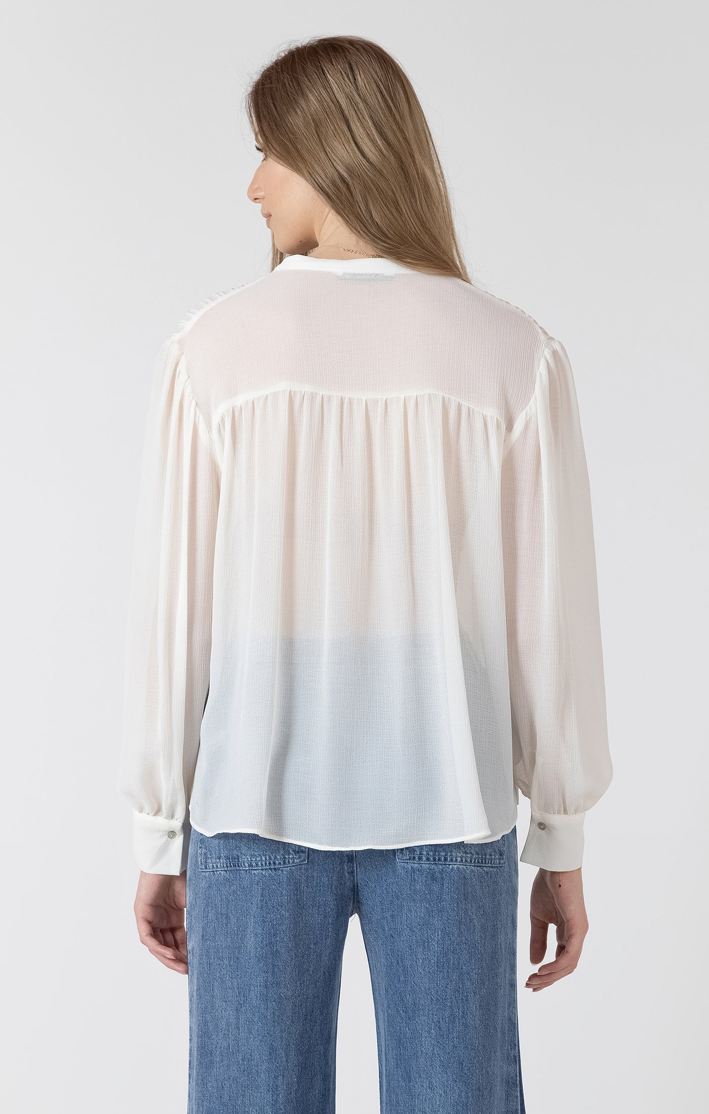 Pintuck Detail Blouse