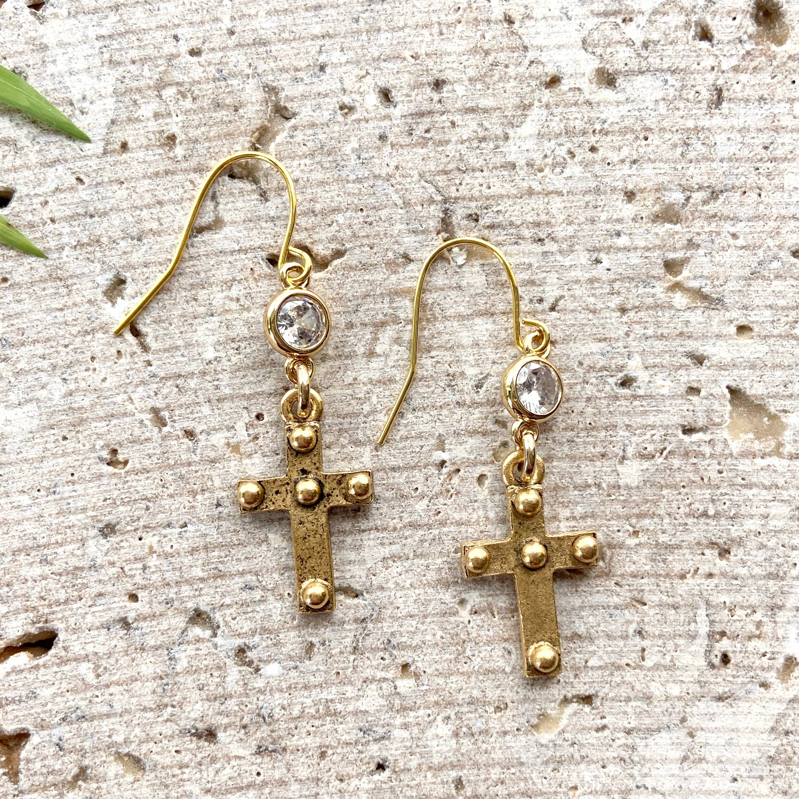 Cross Earrings
