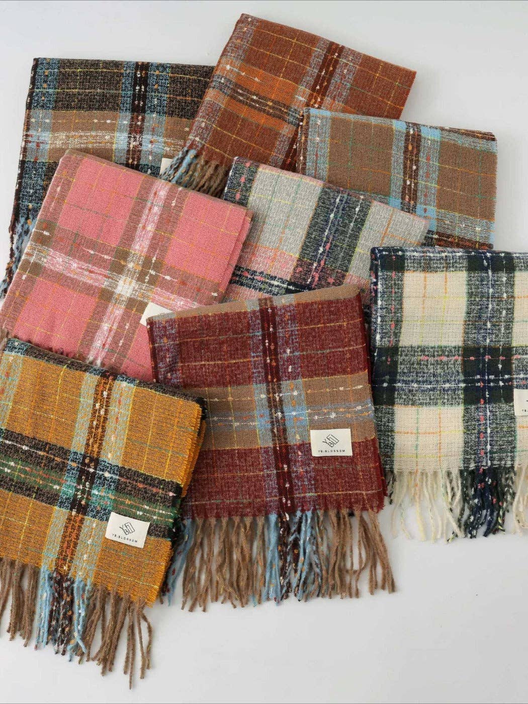 Timeless Plaid Warm Scarf