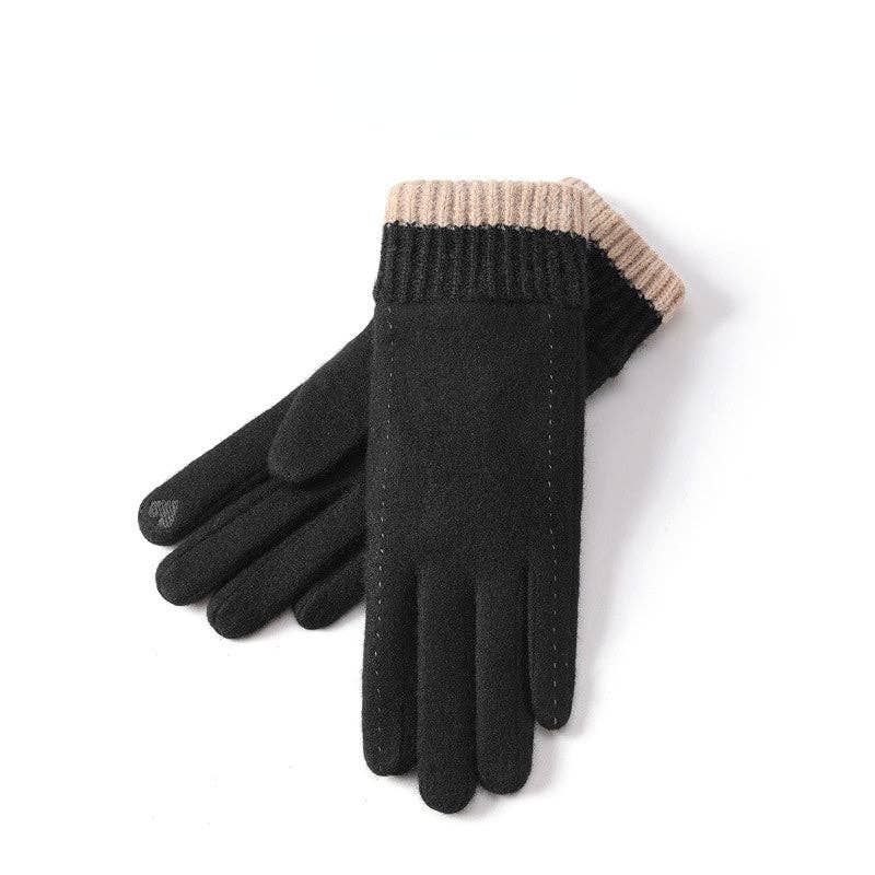 Knit Cuff Gloves