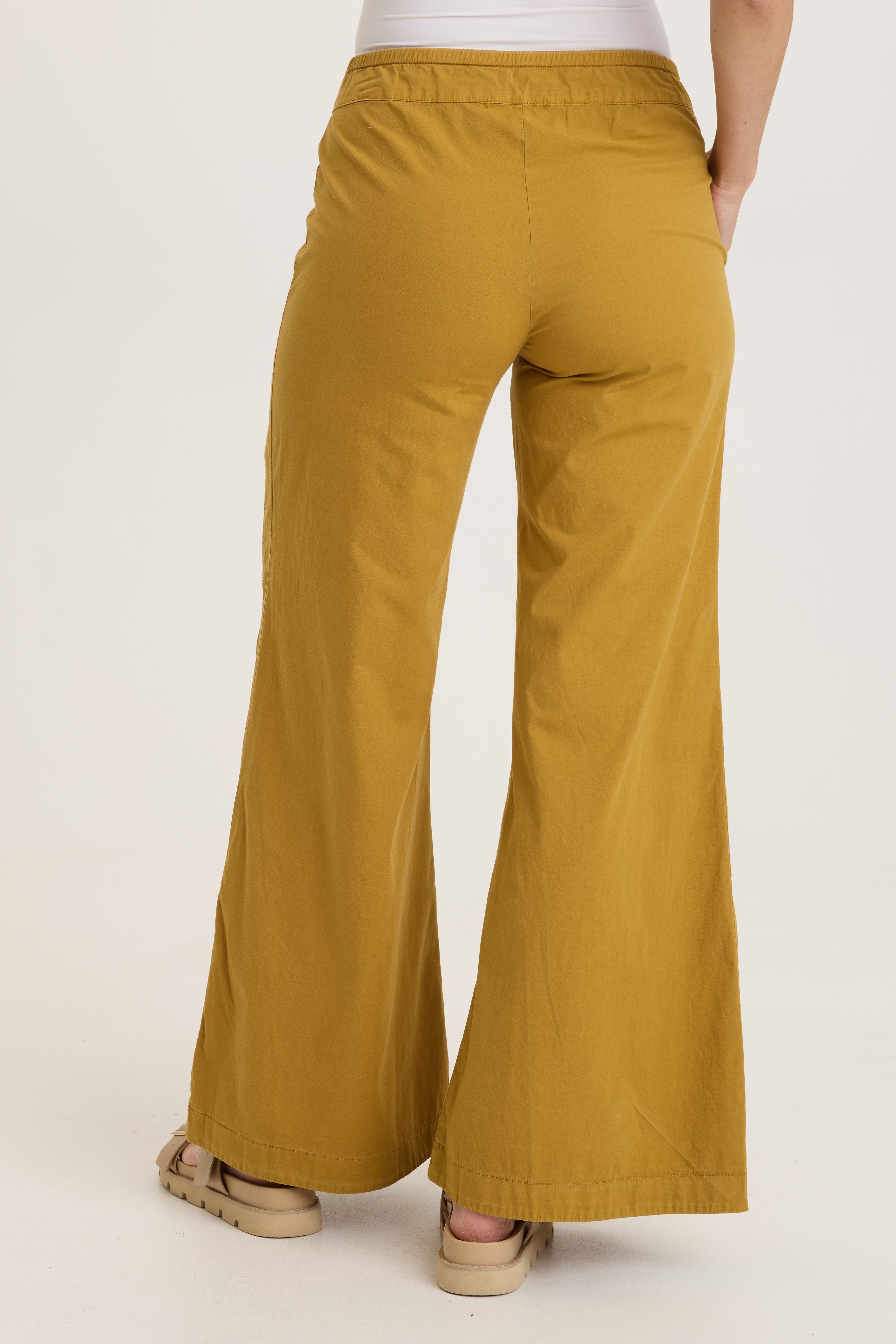 Terraced Wide Leg Pant