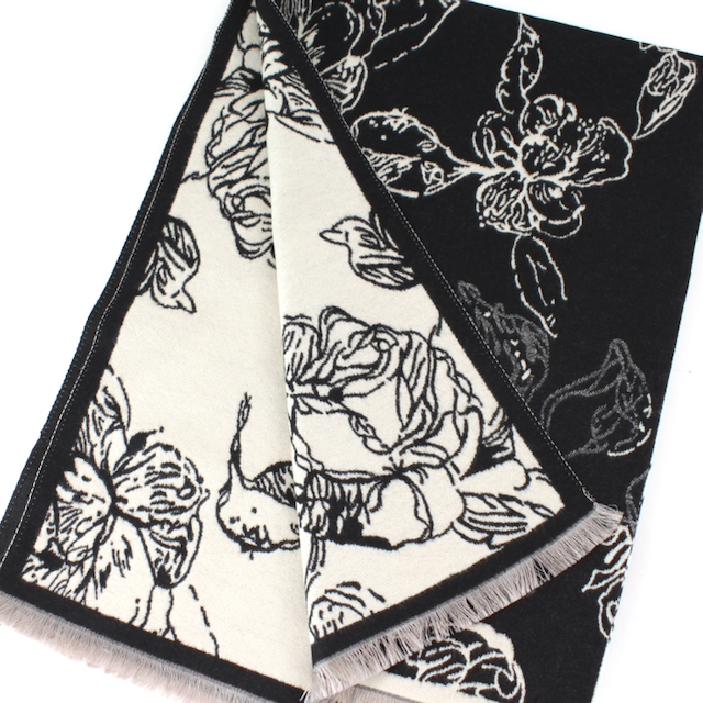 Blossoming Reversible Scarf