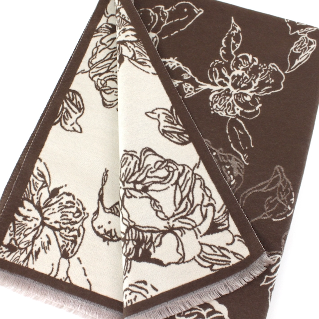 Blossoming Reversible Scarf