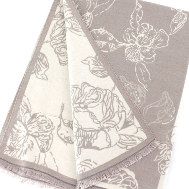 Blossoming Reversible Scarf