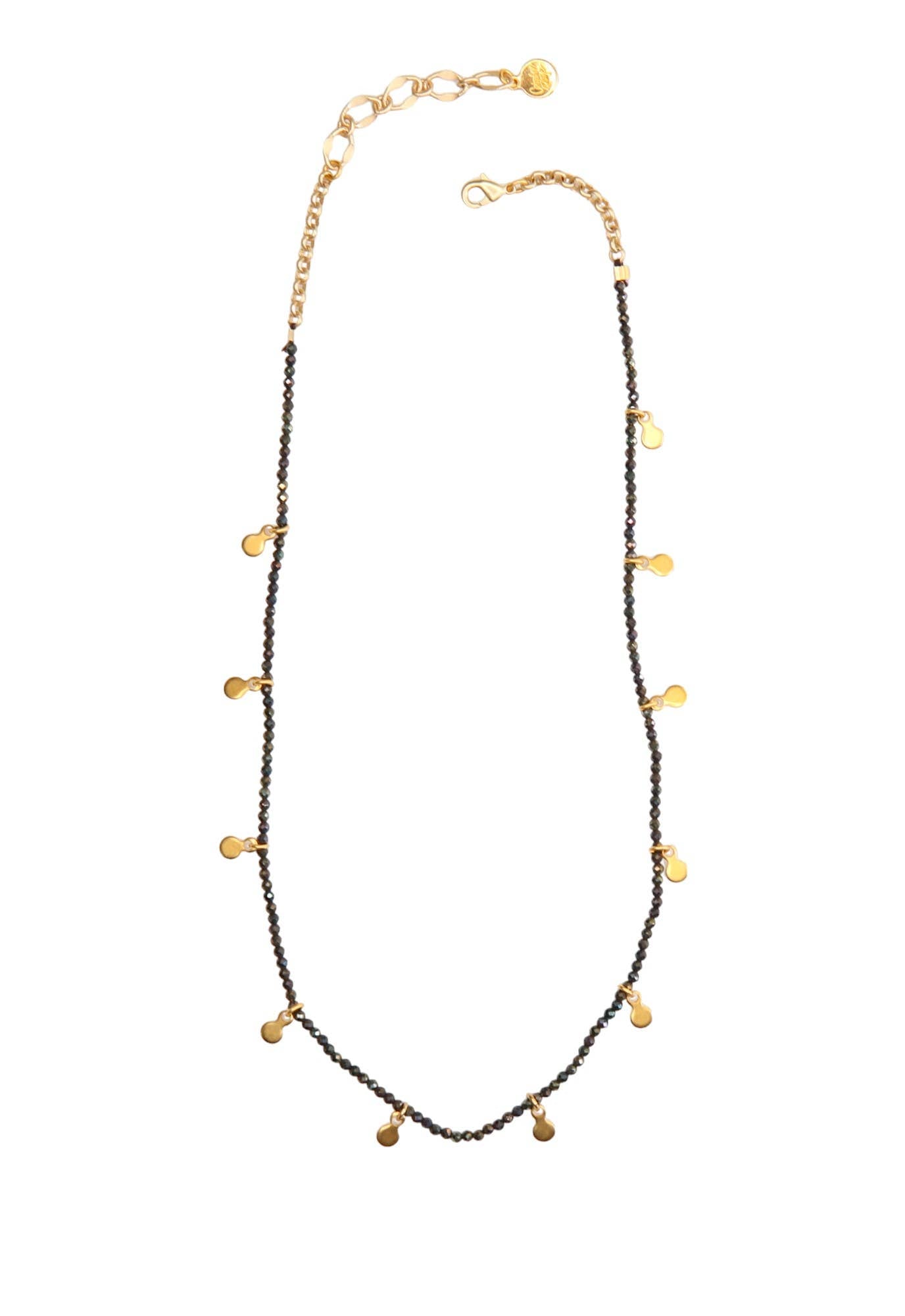 James Necklace Pyrite