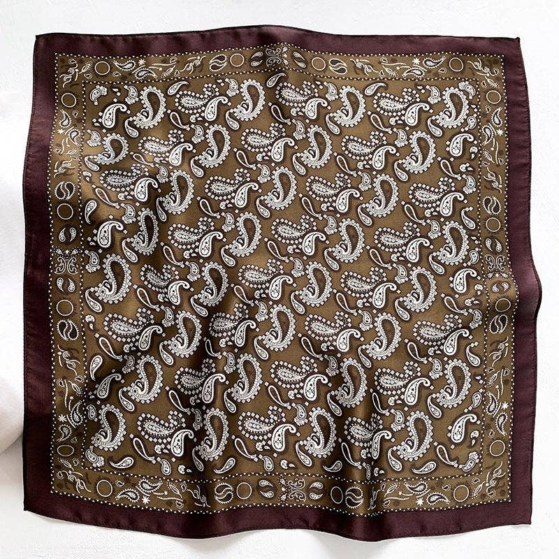 Paisley Silk Scarf