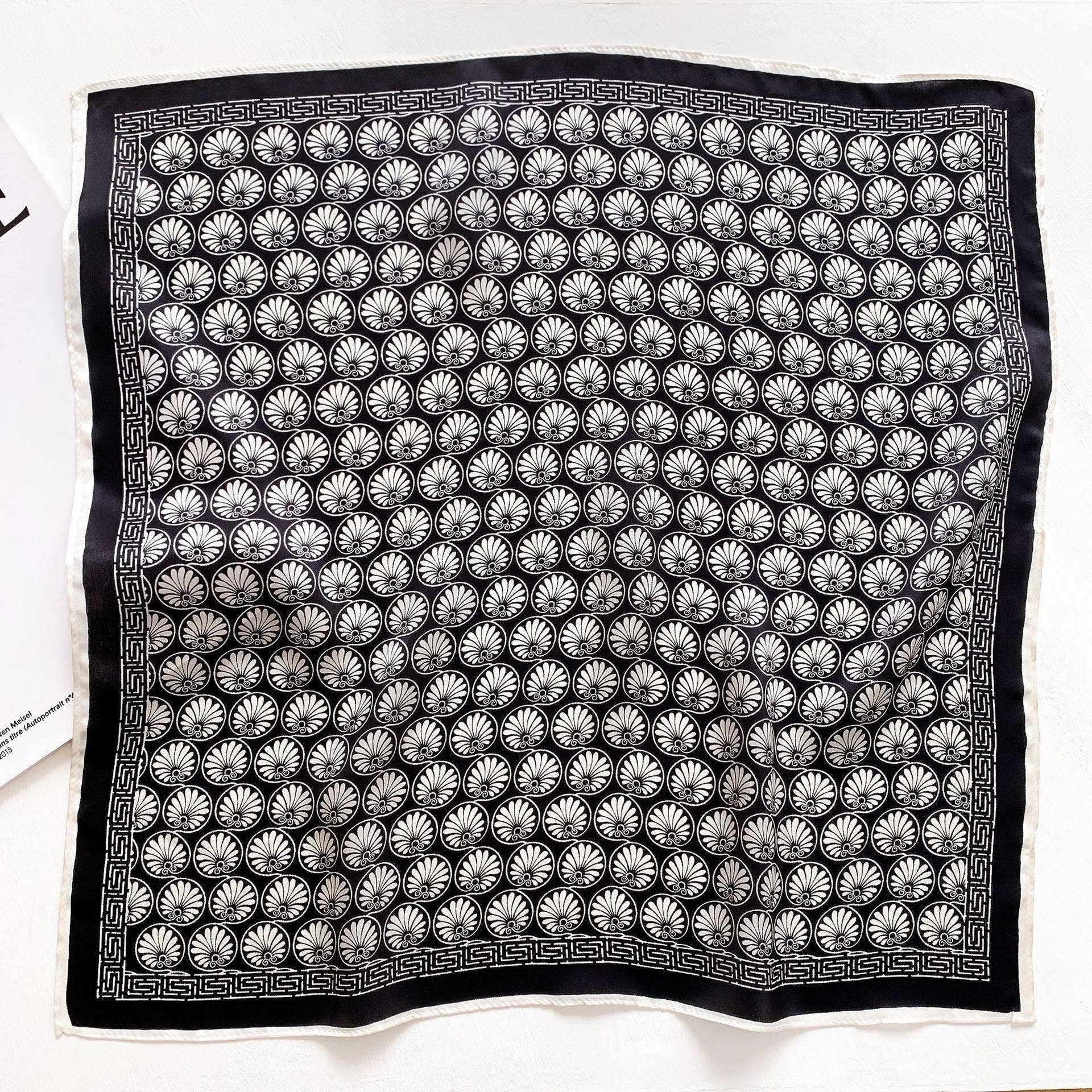 Boho Flora Silk Scarf