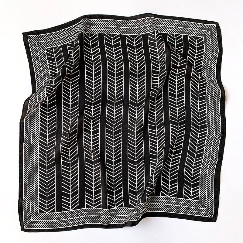 Herringbone Silk Scarf