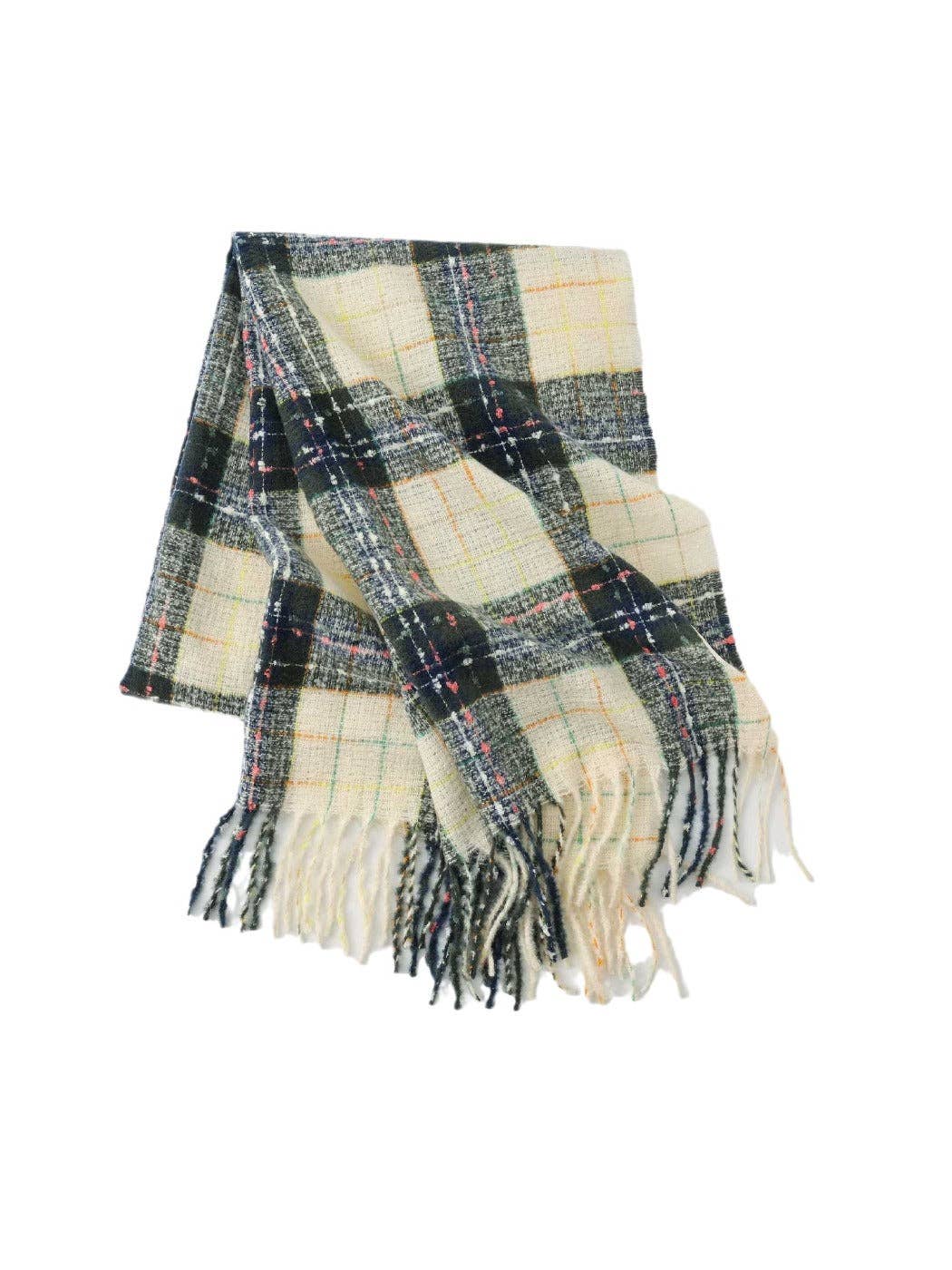 Timeless Plaid Warm Scarf