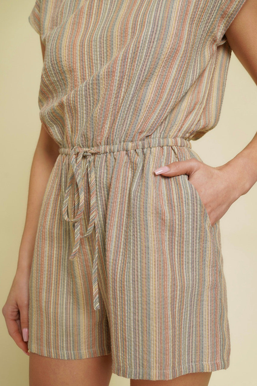 Striped Romper