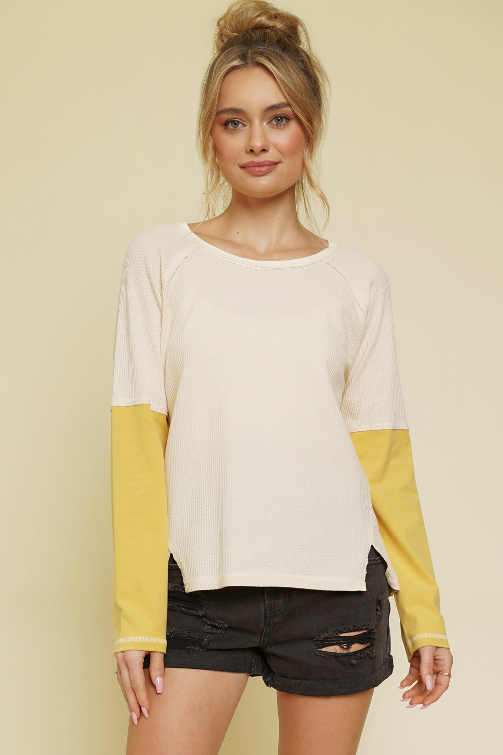 Thermal Raw Edge Top