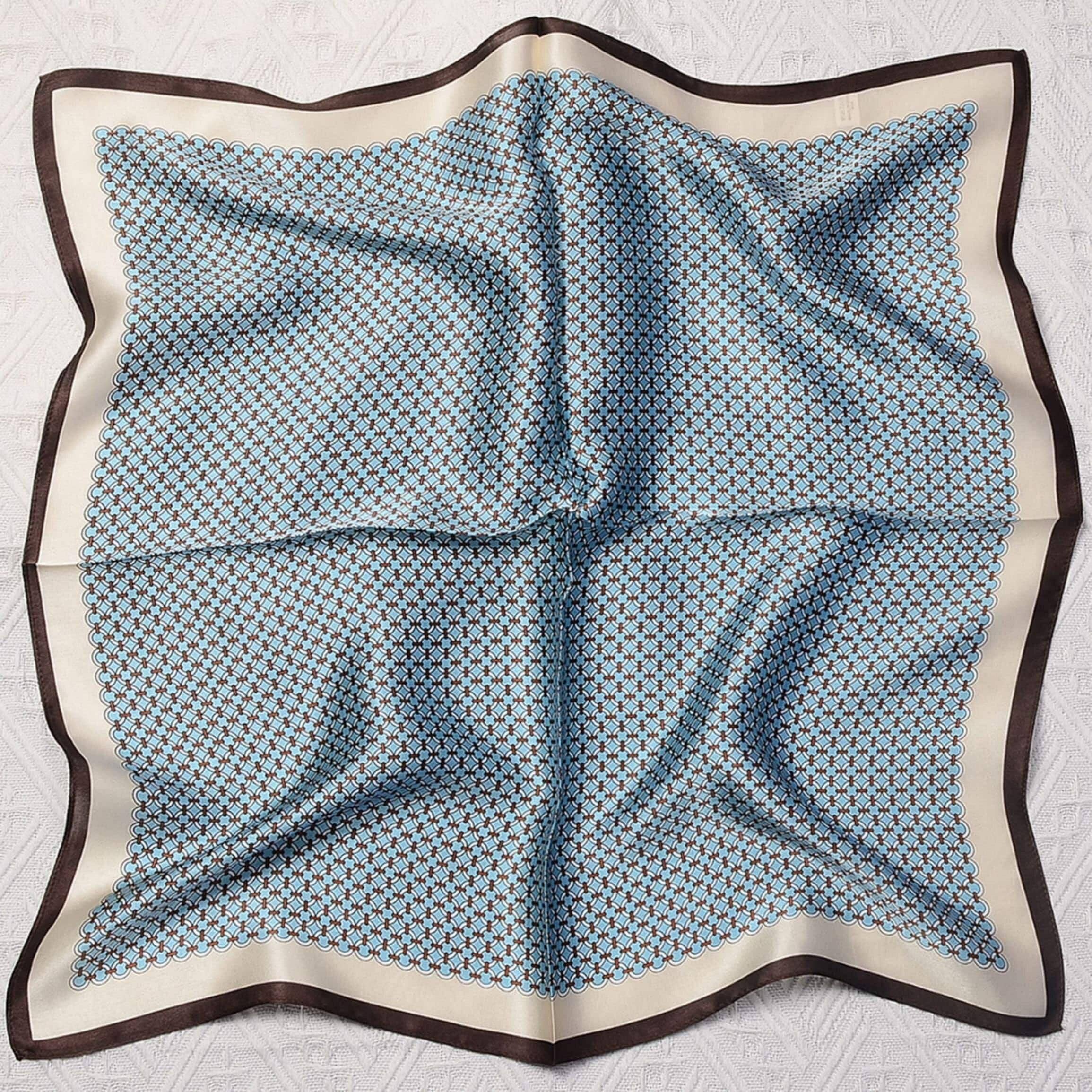 Polka Dot Silk Scarf