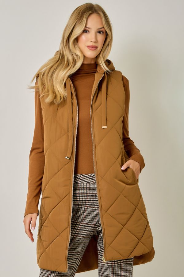 Long Puffer Vest