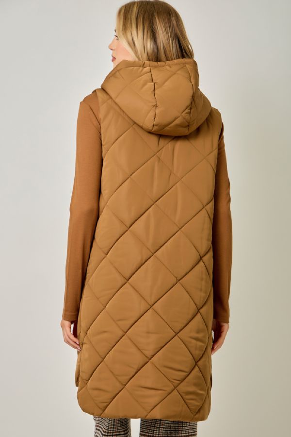 Long Puffer Vest