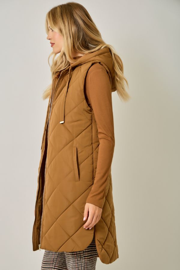 Long Puffer Vest