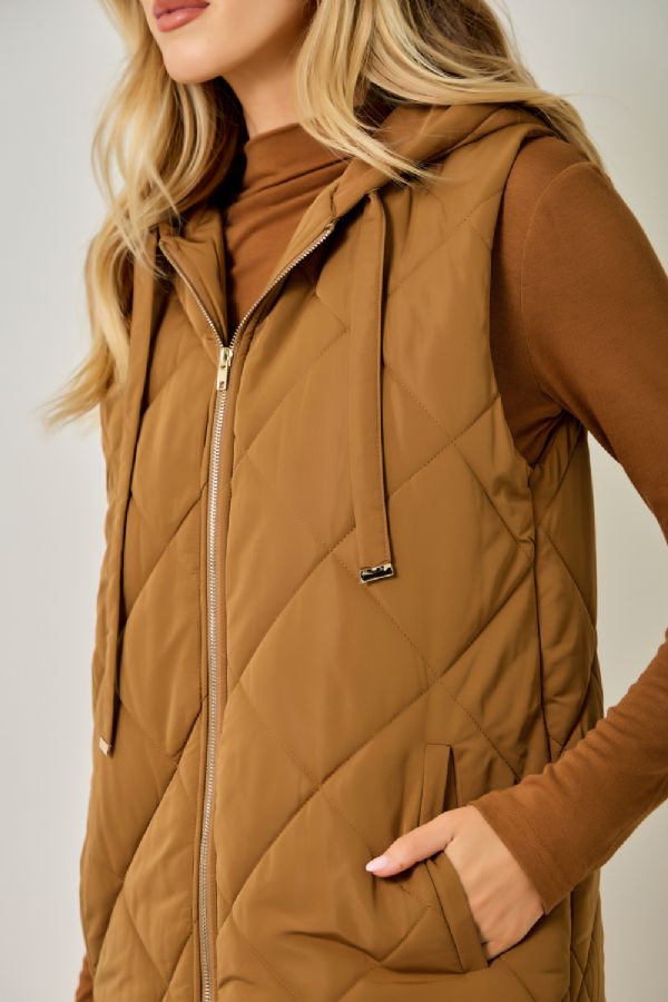 Long Puffer Vest
