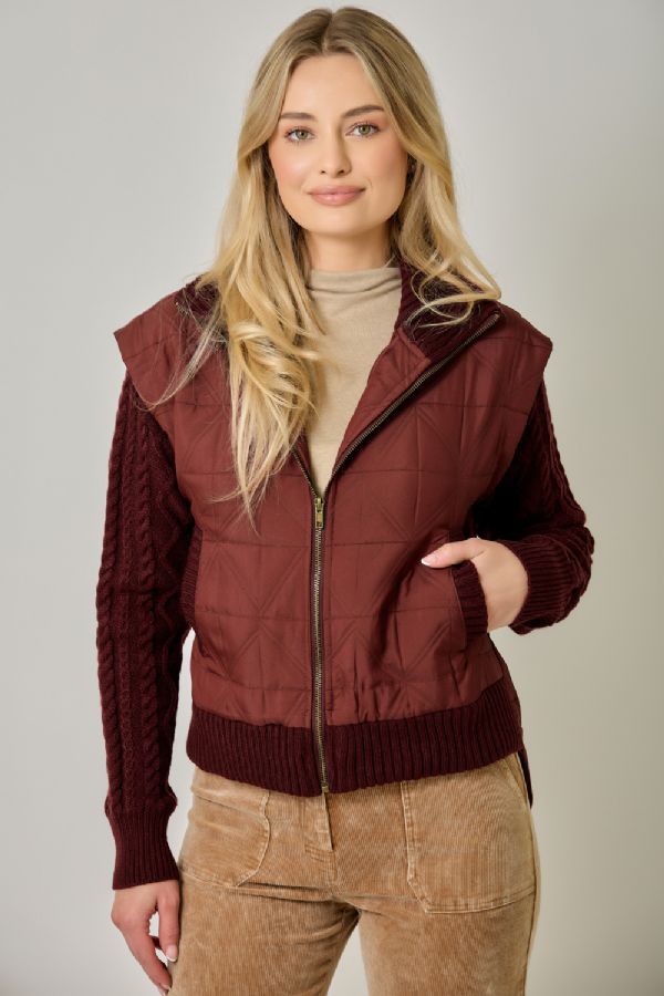 Mixed Media Jacket