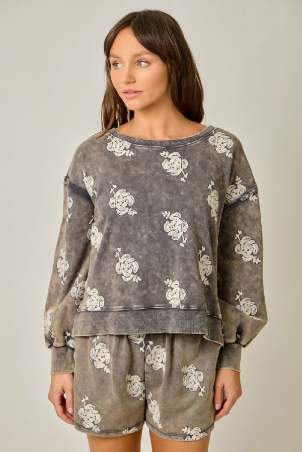 Embroidered Sweatshirt